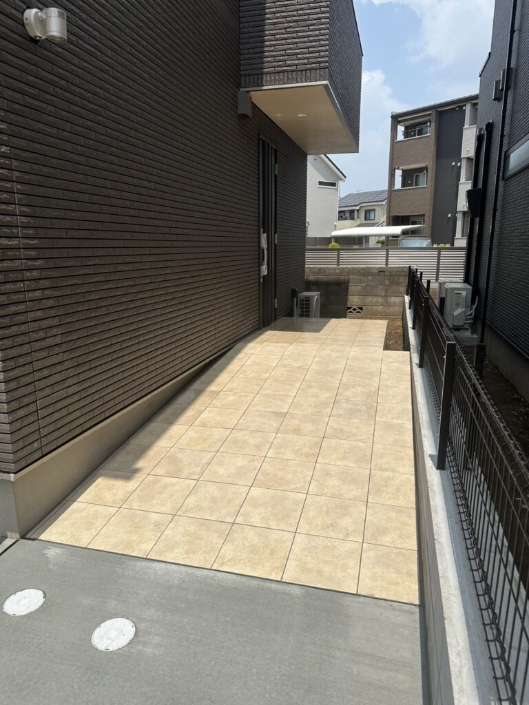 玄関のスロープ