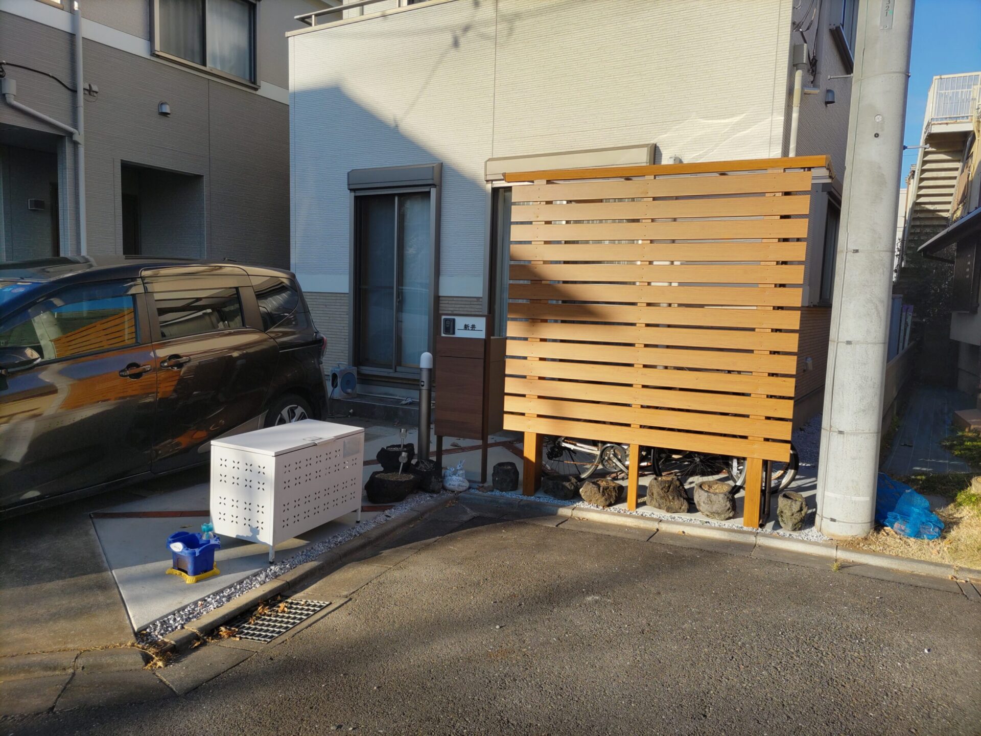 府中市A様邸｜タカショー　アートポートミニ