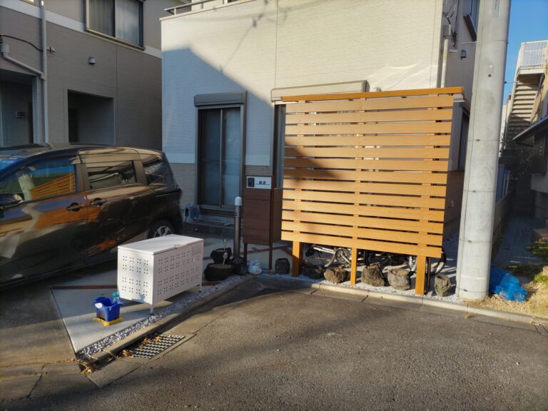 府中市A様邸｜タカショー　アートポートミニ